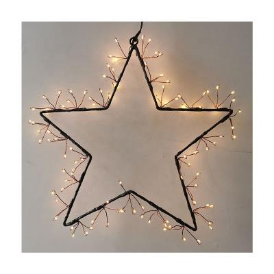 China Other Hot Selling Outdoor Five-pointed Star String Lights For Christmas for sale