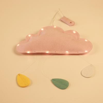 China Other Factory Sell Chinese Pink And Blue Cloud Shape Fairy Lights String For Party for sale