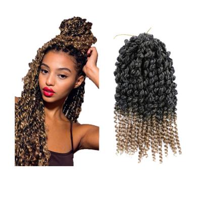 China Best Fashion Prestretched Twist Curly Synthetic Hair Crochet Braids Synthetic Extensions Sellers Bulk Curly Braiding Hair for sale