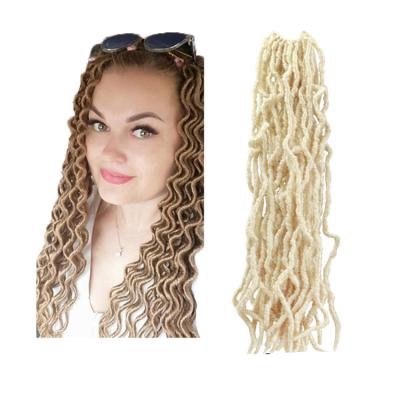 China Wholesale 100% high curls water wave crochet synthetic hair bundles extension in stock deep water crochet hair attachment for sale