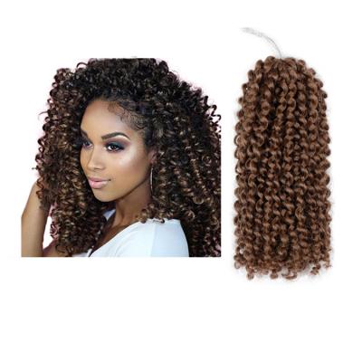 China Mali Afro Kinky Bob Crochet Braiding Hair Synthetic Fiber Bob Twist Crochet Hair Extensions Synthetic Fiber Wholesale for sale