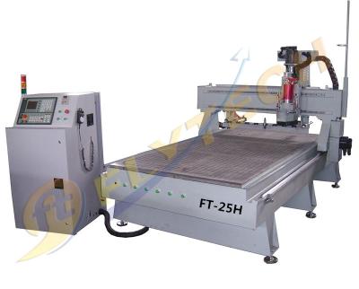 China 1325 ATC woodworking cnc router machine with Hiwin Linear guideway servo motors for sale