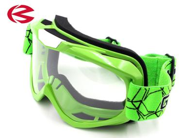 China Flexible Visions-Motorrad-Reitsonnenbrille TPU-Rahmen-HD mit Silikon-Bügel zu verkaufen