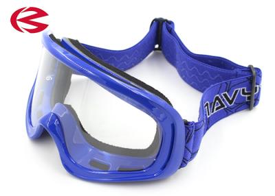 China Gafas de seguridad antideslumbrantes de ajuste ligeras del montar a caballo de la motocicleta con el sello de la espuma de tres capas en venta