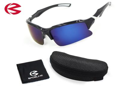 China Polarized Prescription Outdoor Sports Sunglasses With Hard Unbreakable Case for sale