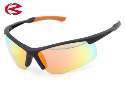 China Anti Reflective UV400 Safety Wrap Mountain Bike Sunglasses With Revo Lens for sale