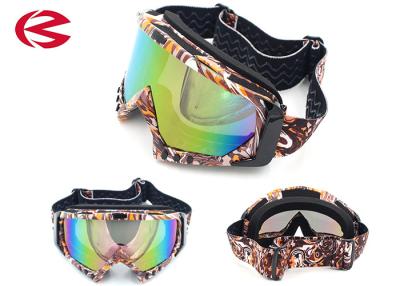 Chine Lunettes de motocross de la jeunesse de verre d'Off Road/verres de sûreté teintés colorés pliants de moto à vendre