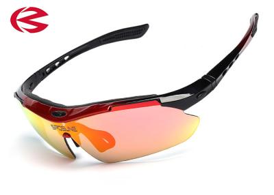 China High Performance REVO Coating Outdoor Bike Riding Sunglasses 100% UV Protection for sale