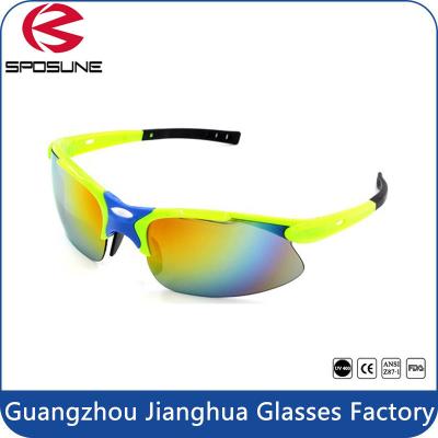 China Different Colored Prescription Sports Sunglasses UV400 Camo With Custom Logo for sale