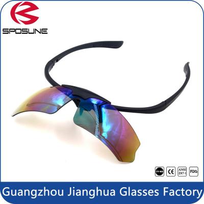 China OEM van de de Glazenveiligheid van Voorschriftsporten de Zonnebrilriem met Lens UV400 Te koop