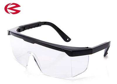 China Polarized Industrial Safety Glasses PC Lens Dust Proof Chemistry Safety Glasses for sale