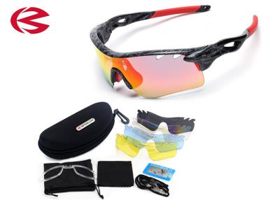 China Anti Shock UV400 Interchangeable Lens Sunglasses Comes With Hard Case CE for sale