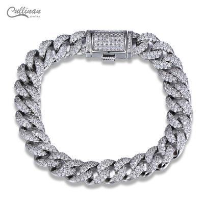 China FASHIONABLE Cuban Chain Bracelet Women Christmas Bracelet Charms For Jewelry Making Bracelet Hip Hop Jewelry for sale