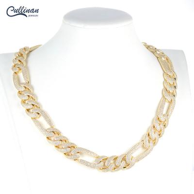 China Hiphop Moissanite Jesus Piece Real Cuban Link 13mm Diamond With Gold Chain Necklaces Iced Out Cuban Chain for sale