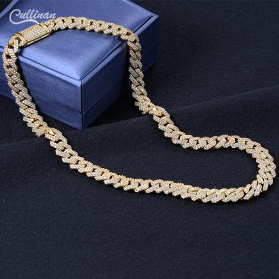 China Hot Selling Hiphop Link Chain Necklace 2021 Latest Collection Cuban Choker Jewelry With Box for sale