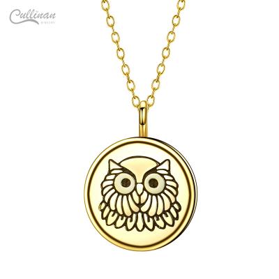 China 2021 Simple And Creative Gold Jewelri Wholesal Necklac Wholesale 925 Sterling Owl Necklace 14k Necklace 12k Gold CLASSIC Sailing Jewelry for sale