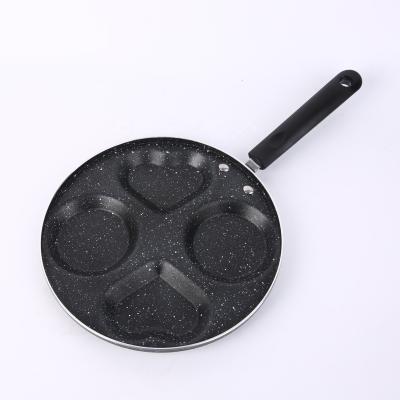 China Home Viable Waffle Egg Cookware Removable Handle Aluminum Nonstick Frying Pan for sale