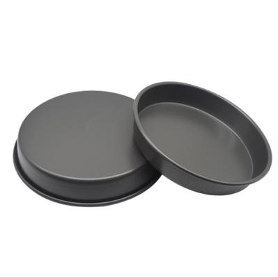 China Viable Hot Sale Pizza Pans Non Stick Deep Oven Aluminum Pizza Pan Aluminum Pizza Pan Tray Baking Set for sale