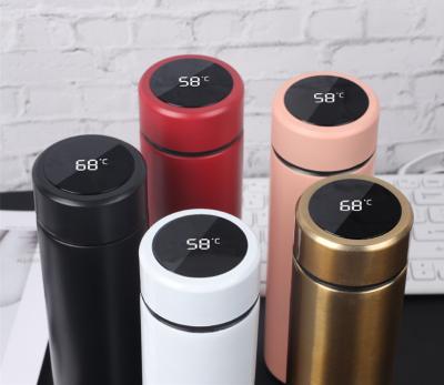 China 500ml Thermos Cup Stainless Steel Vacuum Mug Thermoses Viable Water Bottles for sale