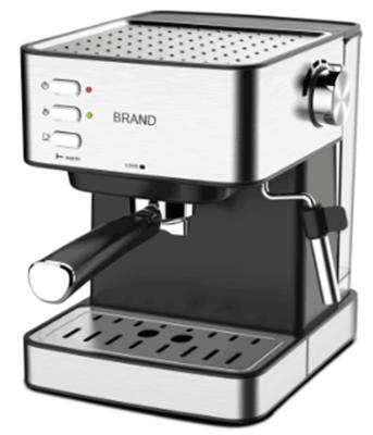 China Hotel Office Little Italy Concentrated Foam Semi-automatic Milk Wand Steam Coffee Machine Automatic Espresso Machine for sale