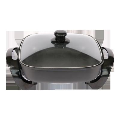 China XH-3030E Mini Outdoor Popular Aluminum Deep Fryer Electric Cooker Casserole Stick Pan Electric Pan Non For Sale for sale