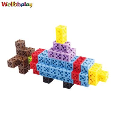 China 248pcs Construction Toy Linking Pop Cubes / Educational Toys For Children for sale