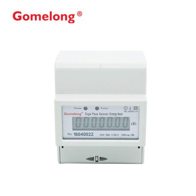 Chine single phase Digital Energy Meter lcd intelligent power watthour energy meter à vendre