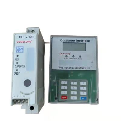 China Single phase Split keypad prepayment Electronic energy meter for sale