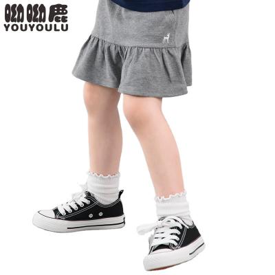 China 2021 High Quality Breathable Baby Fashion Designs Sports Skirt OEM Simple Summer Custom Made Shorts For Little Girls for sale