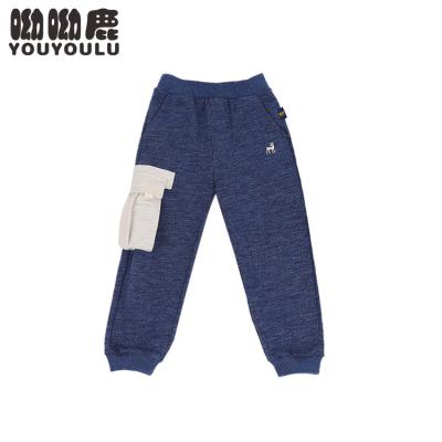 China Autumn Wholesale Casual Children Clothing Boys Denim Color Sportswear Panties for sale