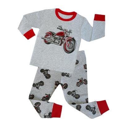 China Kids Breathable Clothing Sets Spring Cotton Shirt Print Boy Suit And Summer Boys Dress+Pants Cartoon Set for sale