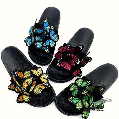 China Wholesale Cheap Summer Flat Flip Flop Slippers Pin Popular Girls Women Fashion Trend Slippers for sale