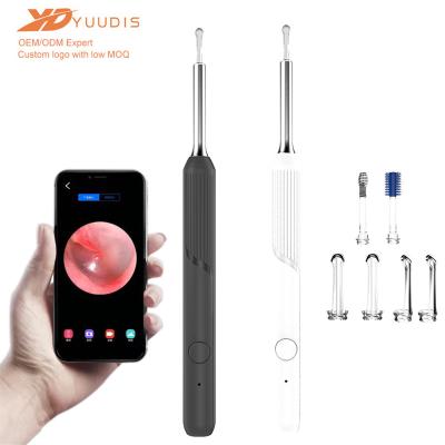 China WIFI Connecting Hot Selling Direct Endoscope Removal 6 Visual Ear Wax Remover To LED HD WIFI Otoscope Camera for sale