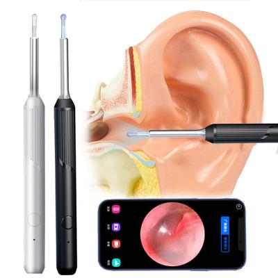 China WIFI Connecting Tool 2021 Hot Selling Amazon Ear Wax Remover Cleaner Kit Wifi Visual Ear Cleaner With HD Ear Otoscope Camera for sale