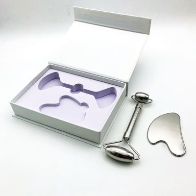 China Face Factory Supply Direct Gua Sha Jade Massager Kit Roller For Sale for sale