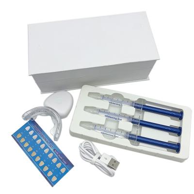 China Original Factory Silicone Toothpaste Led Teeth Whitening Home Kit for sale