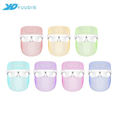 China Skin Rejuvenation Customized Beauty Device 7 Color Skin Care Facial Face Led Mask With Manufacturer Price for sale