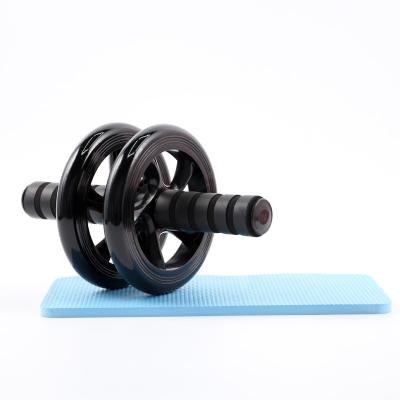 China PP+PVC+foam Double Wheel Indoor Custom Abdominal Exerciser Abdominal Trainers for sale