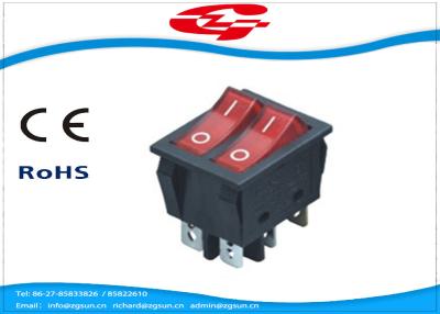 China Waterproof Double Push Button Switch 250V/125V With Professional Customized for sale