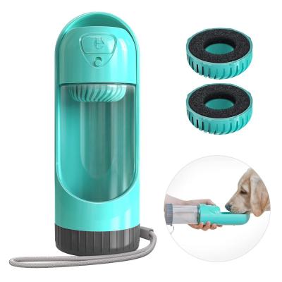 China Sustainable Dog Water Bottle For Walking Portable Leak Proof Bottle For Pet for sale