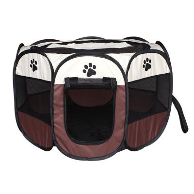 China Breathable Small Dog Cat Work Room Folding Box Cage Easy To Storage for sale