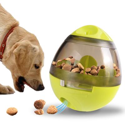 China Pet Viable Treat Dog Feeding Toys For Dogs Treat Dog Toy Pet Puzzle Food Activity Tumble Ball Dispensing Toys for sale