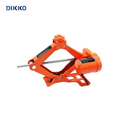 China Auto Repair Tools Factory Sales DC 12V Direct Electric Scissor Jack Design Whole Sales Price 150W Jack 5 Ton With Portable Plastic Box for sale