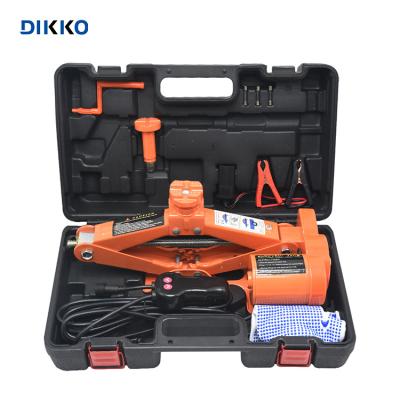 China Auto Repair Tools Mini Electric Scissor Jack Tool Portable Electric Scissor Jack 12volt Car Jack Tool For Car for sale