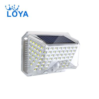 China 90 LED 200mm Pillar Lamp GD 188 Outdoor Solar Wall Lamp 40 Residential Smart Designed Solar Wall Lamp Led Patio Lights for sale