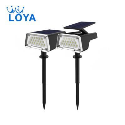 China Wholesale Bulk Quantity 6000K Color Temperature Fast Delivery Garden LED Solar Powered Wall Lights Outdoor Weather Proof Lights for sale