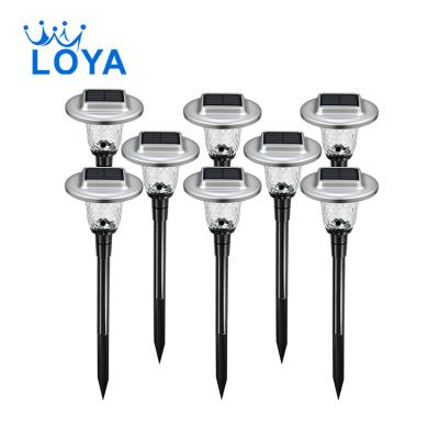 China 0.6W Garden Solar Panel Powered Garden LOYA Brand Patio Landscape Led Outdoor Waterproof Solar Garden Light IP 65 Grade Solar Lamp for sale