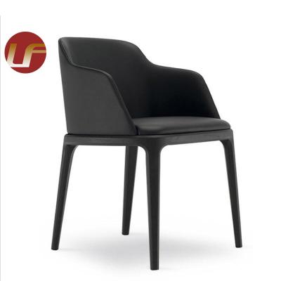 China Color Selective Modern Design Accent Chair Hotel Restaurant Tables And Lounge Leather Hotel Dining Furniture Armchair for sale