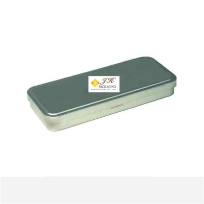 China Custom Storage JH Size Rectangle Tin Box Metal Tin Pencil Case Pencil Case for sale