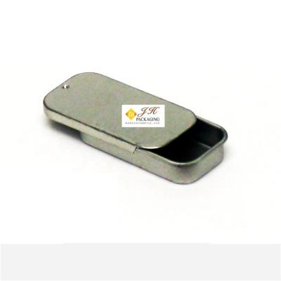 China Gift & Beautiful Custom Craft JH Size Rectangle Slide Cigarette Metal Tin Box for sale